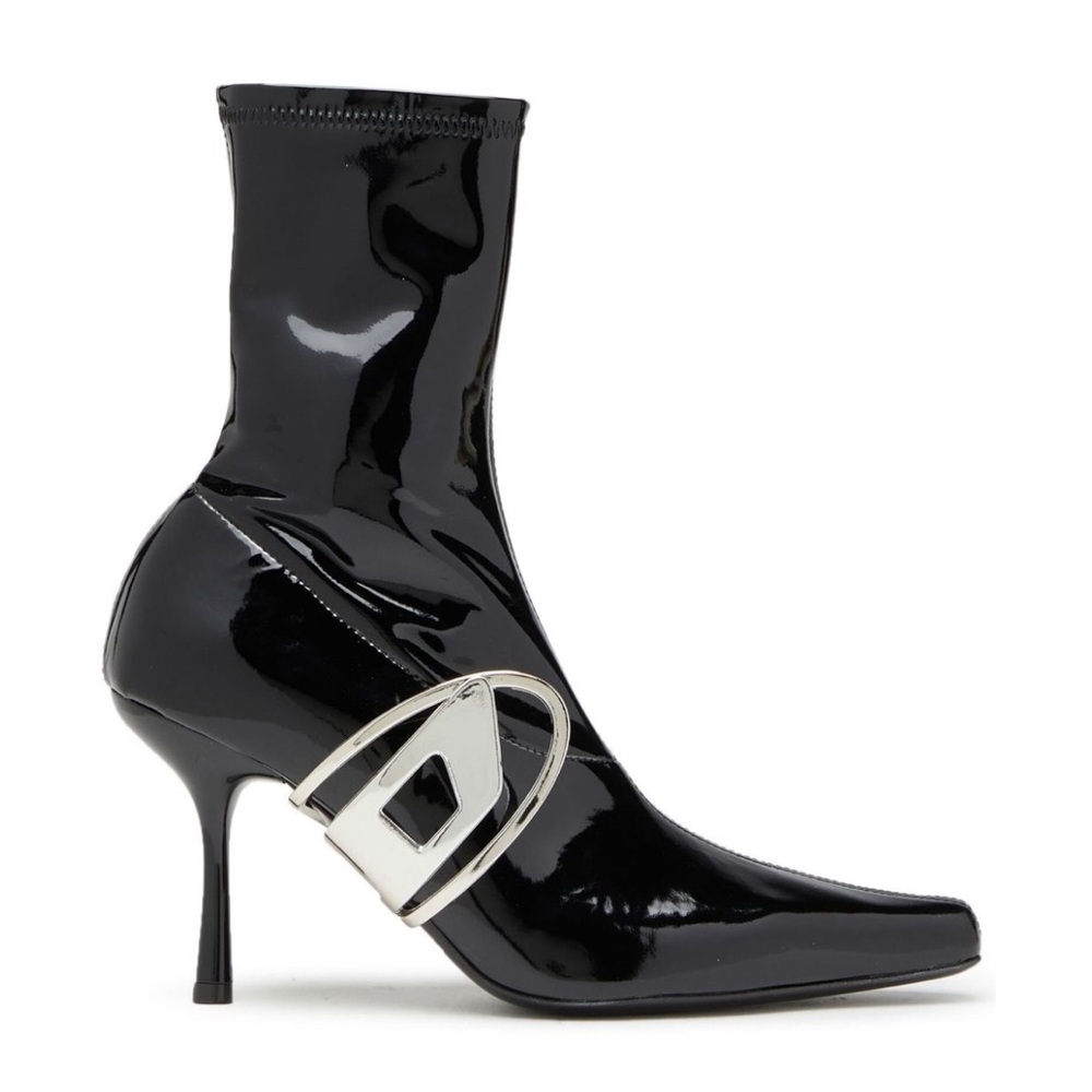 Diesel D eclipse ankle boot, black size 6